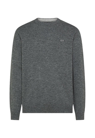 SUN68 Maglione Uomo Grigio K46112-AI27-47