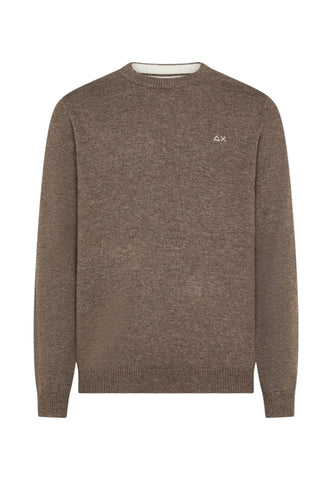 SUN68 Maglione Uomo Beige K46112-AI27-66