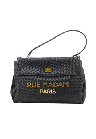 RUE MADAME Borsa Shopper Donna Nero 1608-AI27-BLACK