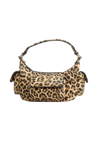 ERMANNO SCERVINO Borsa A Spalla Donna Beige Nero Animalier 12402219-AI27-3203