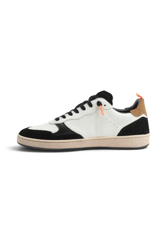 SUN68 Sneakers Uomo Bianco Nero Marrone Z46147-AI27-3193