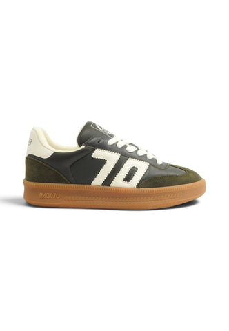 BACK70 Sneakers Donna Verde Bianco 108027-000041-AI27