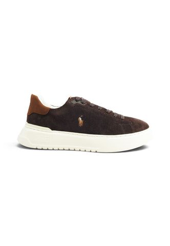 POLO RALPH LAUREN Sneakers Uomo Marrone 809P15729001-AI27