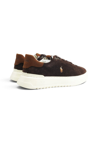 POLO RALPH LAUREN Sneakers Uomo Marrone 809P15729001-AI27