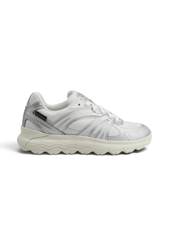 GEOX Sneakers Donna Bianco Argento D6626F0119J-AI27-C0007