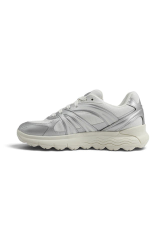 GEOX Sneakers Donna Bianco Argento D6626F0119J-AI27-C0007