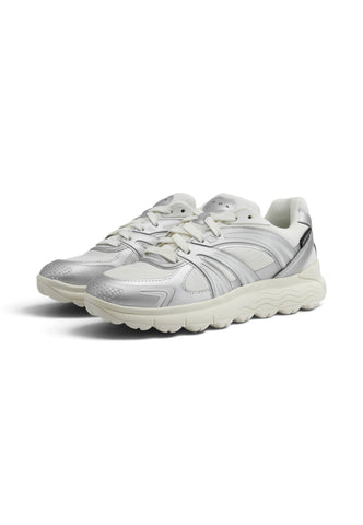 GEOX Sneakers Donna Bianco Argento D6626F0119J-AI27-C0007