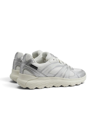 GEOX Sneakers Donna Bianco Argento D6626F0119J-AI27-C0007