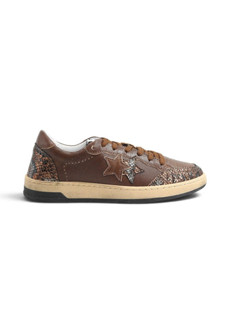 2STAR Sneakers Donna Marrone Animalier 2SD5207-537-AI27