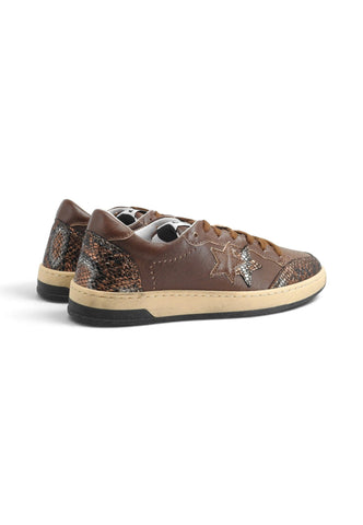 2STAR Sneakers Donna Marrone Animalier 2SD5207-537-AI27