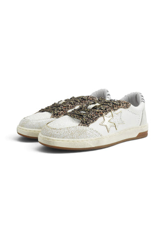2STAR Sneakers Donna Bianco Grigio Glitter 2SD5209-103-AI27