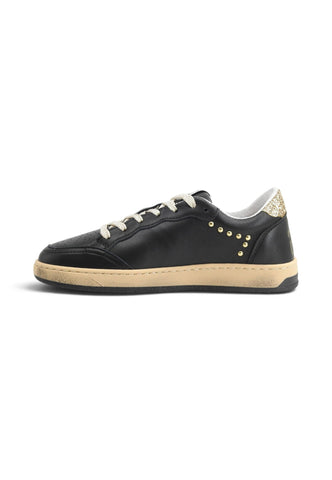 2STAR Sneakers Donna Nero Oro Glitter 2SD5231-116-AI27