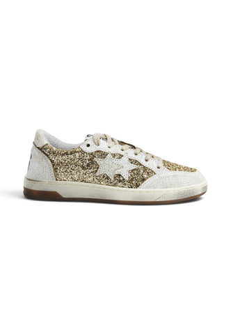 2STAR Sneakers Donna Bianco Oro Glitter 2SD5235-367-AI27