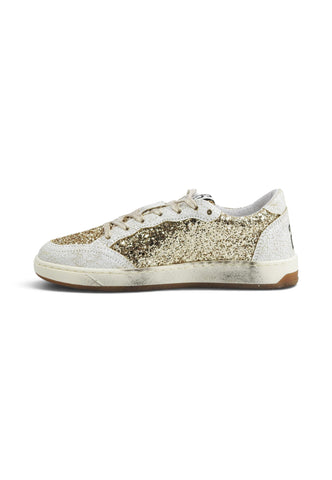 2STAR Sneakers Donna Bianco Oro Glitter 2SD5235-367-AI27