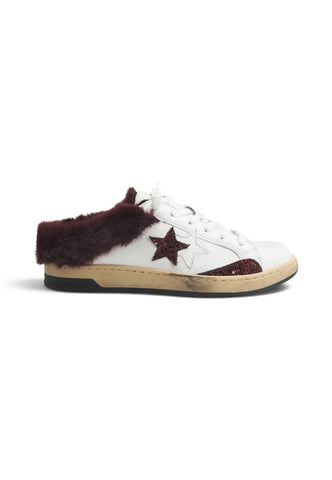 2STAR Sneakers Donna Bianco Bordeaux 2SD5262-551-AI27