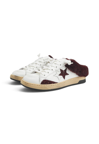 2STAR Sneakers Donna Bianco Bordeaux 2SD5262-551-AI27