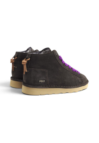 PAN CHIC Sneakers Donna Marrone P001W036-0243D007-AI27