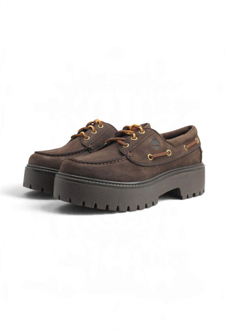 TIMBERLAND Mocassini Stringati Donna Marrone TB0A2GVFW071-AI27