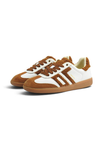 BACK70 Sneakers Donna Bianco Marrone 108005-000296-AI27