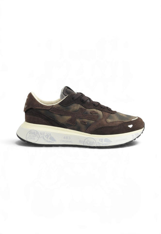 PREMIATA Sneakers Donna Marrone Animalier VAR-8548-AI27