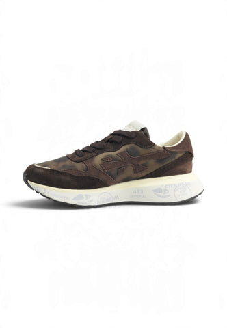 PREMIATA Sneakers Donna Marrone Animalier VAR-8548-AI27