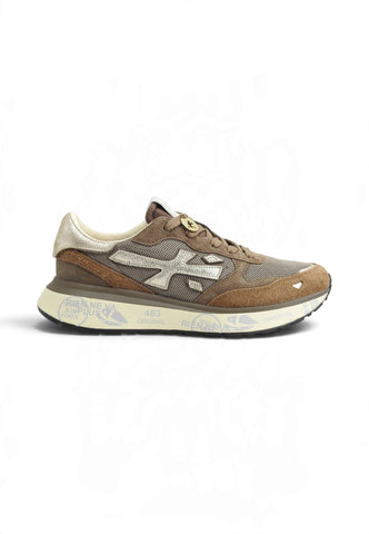 PREMIATA Sneakers Donna Marrone Grigio VAR-8549-AI27
