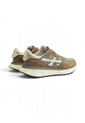 PREMIATA Sneakers Donna Marrone Grigio VAR-8549-AI27