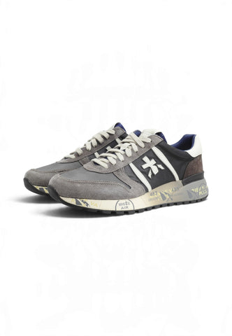 PREMIATA Sneakers Uomo Grigio Blu VAR-6906-AI27