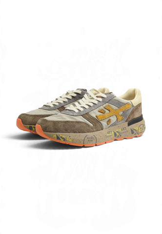 PREMIATA Sneakers Uomo Marrone Grigio VAR-7866-AI27