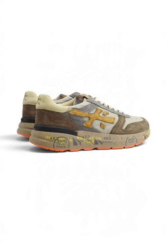 PREMIATA Sneakers Uomo Marrone Grigio VAR-7866-AI27
