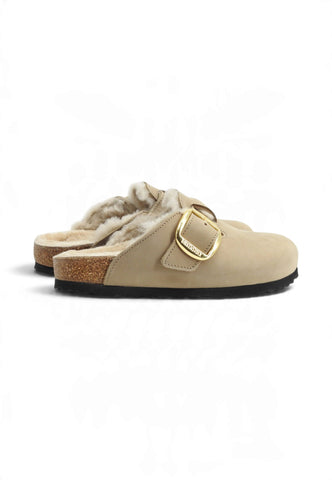 BIRKENSTOCK Ciabatte Boston Donna Beige 1030444-AI27