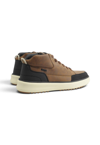 GEOX Sneakers Uomo Marrone Nero U66AJA0BCEK-AI27-C6032