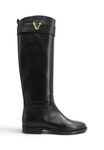 VIA ROMA 15 Stivali Donna Nero 4735-N-AI27
