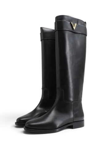 VIA ROMA 15 Stivali Donna Nero 4735-N-AI27