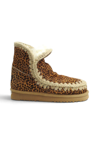 MOU Stivaletti Donna Marrone Nero Animalier MUFW101001D-AI27-POSMCH