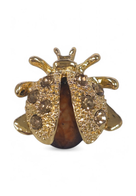 Spilla COCCINELLA Mini Gold