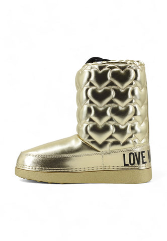 LOVE MOSCHINO Stivaletto Skiboot Donna Platino JA24082G1LISF900