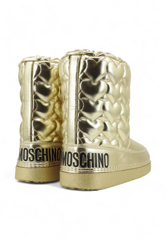 LOVE MOSCHINO Stivaletto Skiboot Donna Platino JA24082G1LISF900