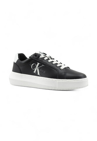 CALVIN KLEIN Chunky Cupsole Mono Sneaker Donna Black YW0YW00823