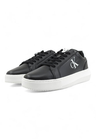 CALVIN KLEIN Chunky Cupsole Sneaker Uomo Black Bright White YM0YM00681