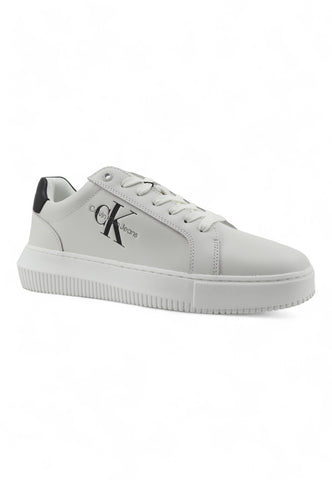 CALVIN KLEIN Chunky Cupsole Sneaker Uomo White Black YM0YM00681