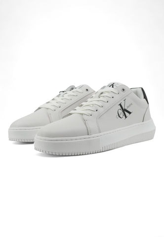 CALVIN KLEIN Chunky Cupsole Sneaker Uomo White Black YM0YM00681