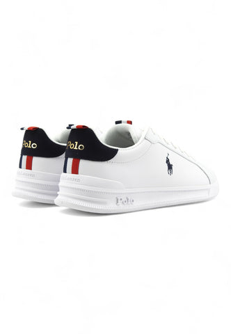 POLO RALPH LAUREN Sneaker Uomo White Navy Red 809860883003U