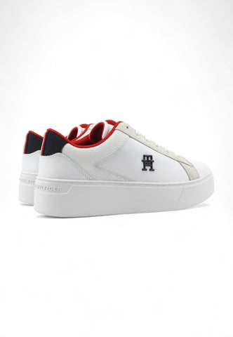 TOMMY HILFIGER Platform Court Sneaker White FW0FW08210