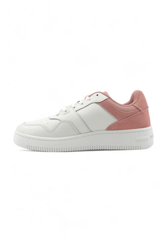 TOMMY HILFIGER Retro Basket Sneaker Donna Chalky Pink EN0EN02653