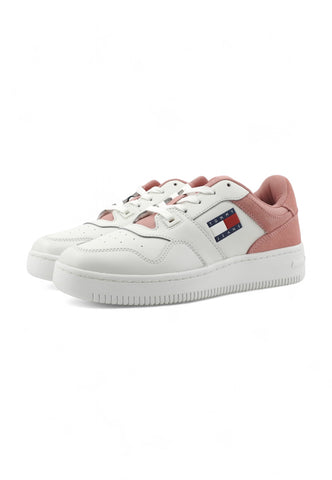 TOMMY HILFIGER Retro Basket Sneaker Donna Chalky Pink EN0EN02653