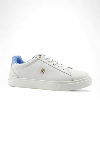 TOMMY HILFIGER Sneaker Donna Ecru Vessel Blue FW0FW07999