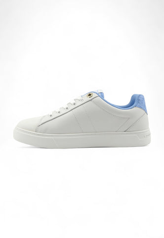 TOMMY HILFIGER Sneaker Donna Ecru Vessel Blue FW0FW07999