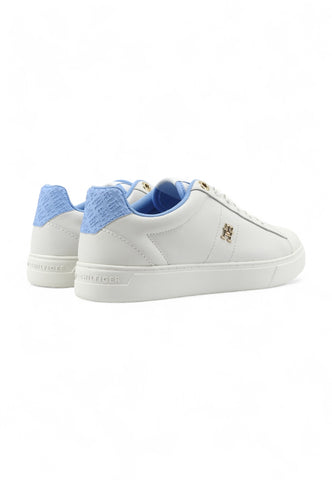 TOMMY HILFIGER Sneaker Donna Ecru Vessel Blue FW0FW07999