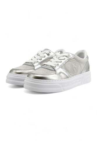 LIU JO Cleo 33 Sneaker Donna Silver BF4029PX529